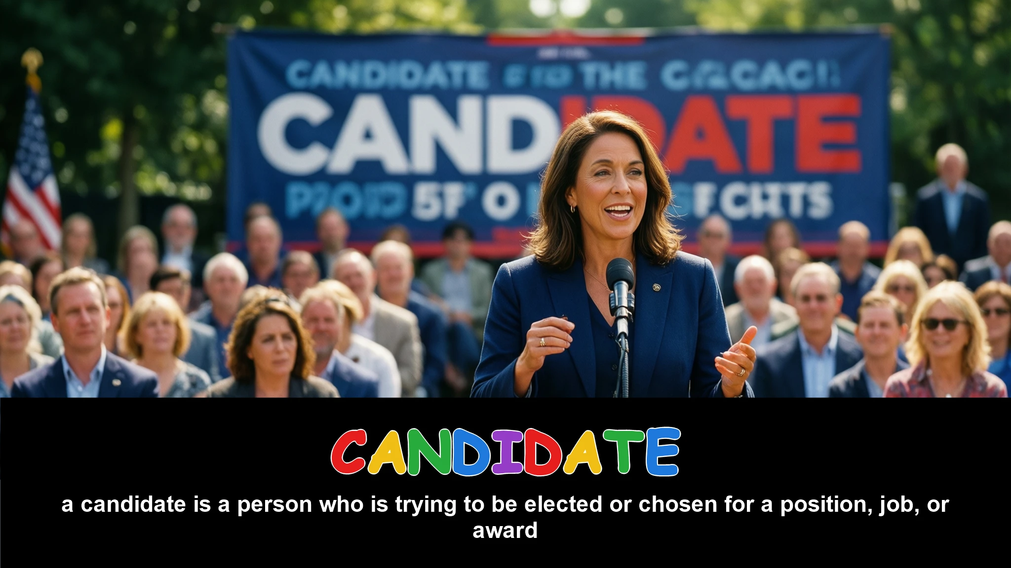 English Illustration for candidate